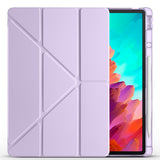 Lenovo Idea Tab Pro 12.7 TB-373FU Kılıf Zore Tri Folding Kalem Bölmeli Standlı Kılıf