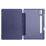 Lenovo Idea Tab Pro 12.7 TB-373FU Kılıf Zore Tri Folding Kalem Bölmeli Standlı Kılıf
