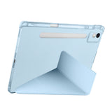 Lenovo Idea Tab Pro 12.7 TB-373FU Kılıf Zore Tri Folding Kalem Bölmeli Standlı Kılıf