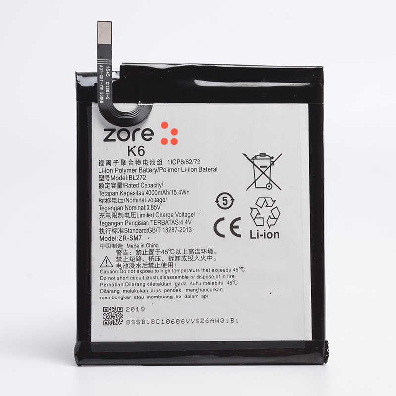 Lenovo K6 Zore Tam Orjinal Batarya