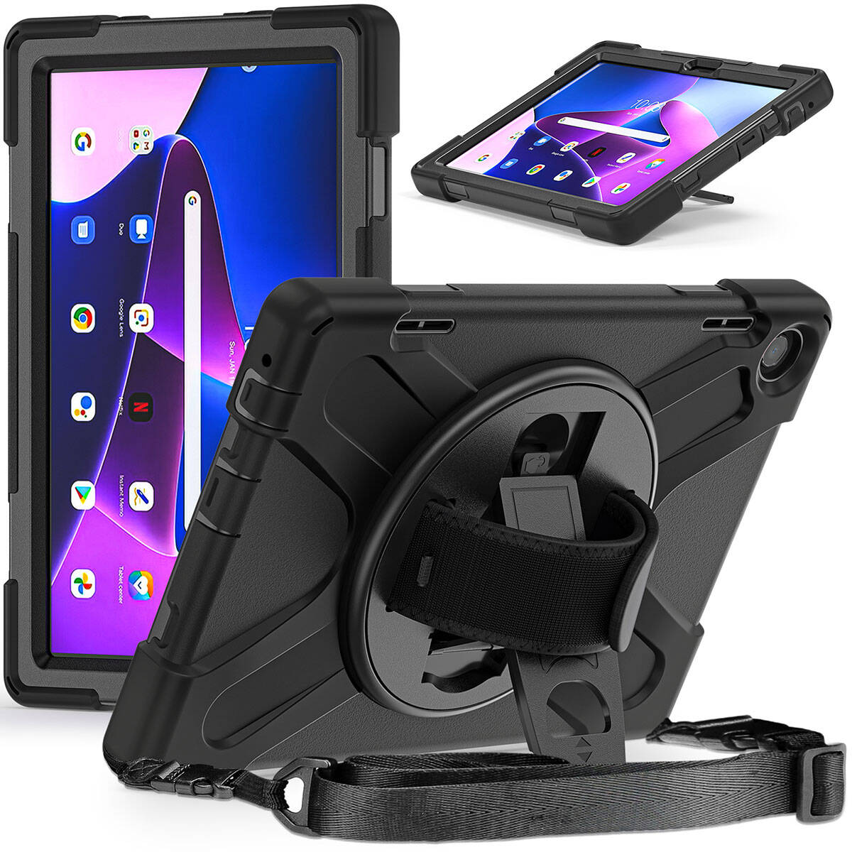 Lenovo Tab M10 TB-328F 3. Jenerasyon Zore Defender Tablet Silikon