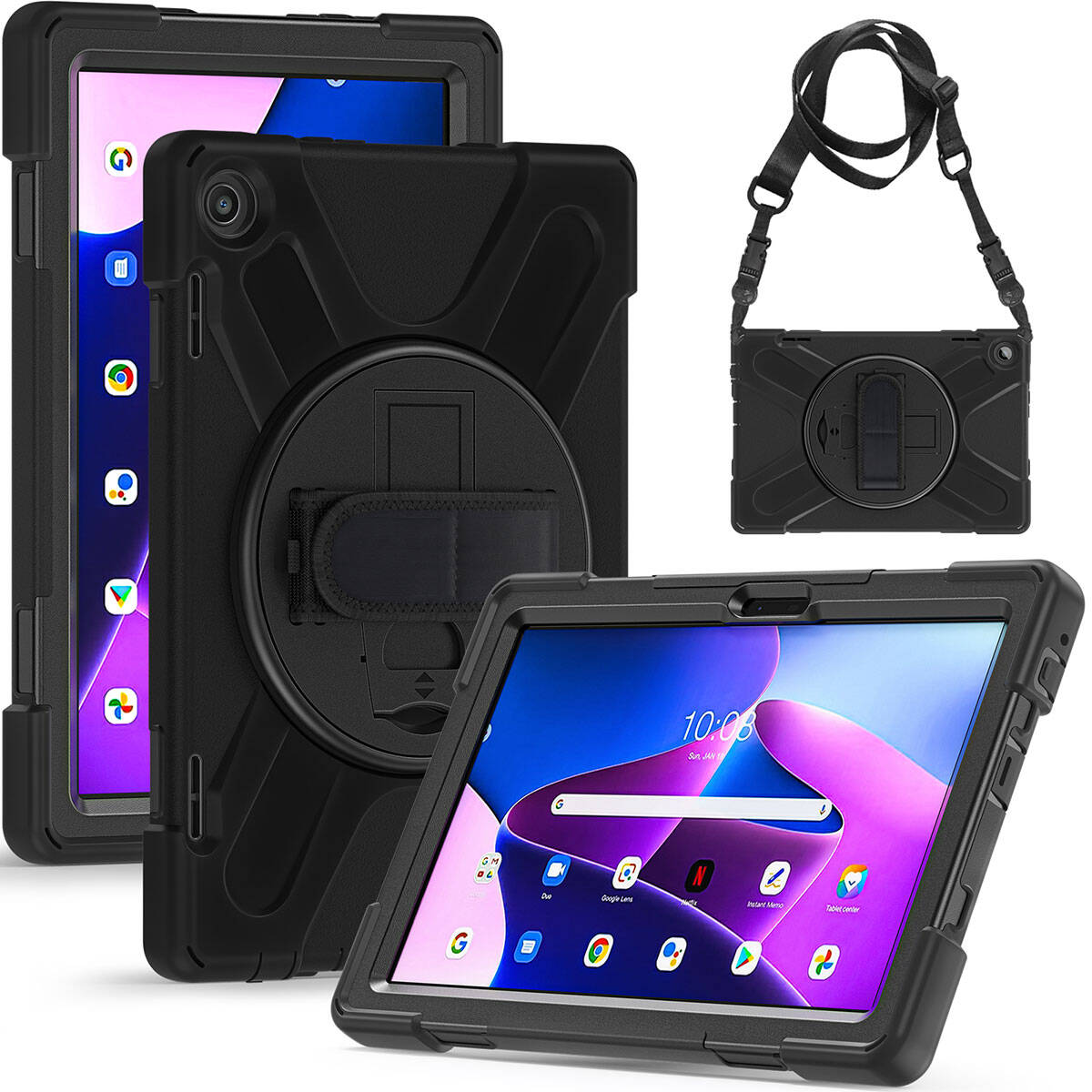 Lenovo Tab M10 TB-328F 3. Jenerasyon Zore Defender Tablet Silikon