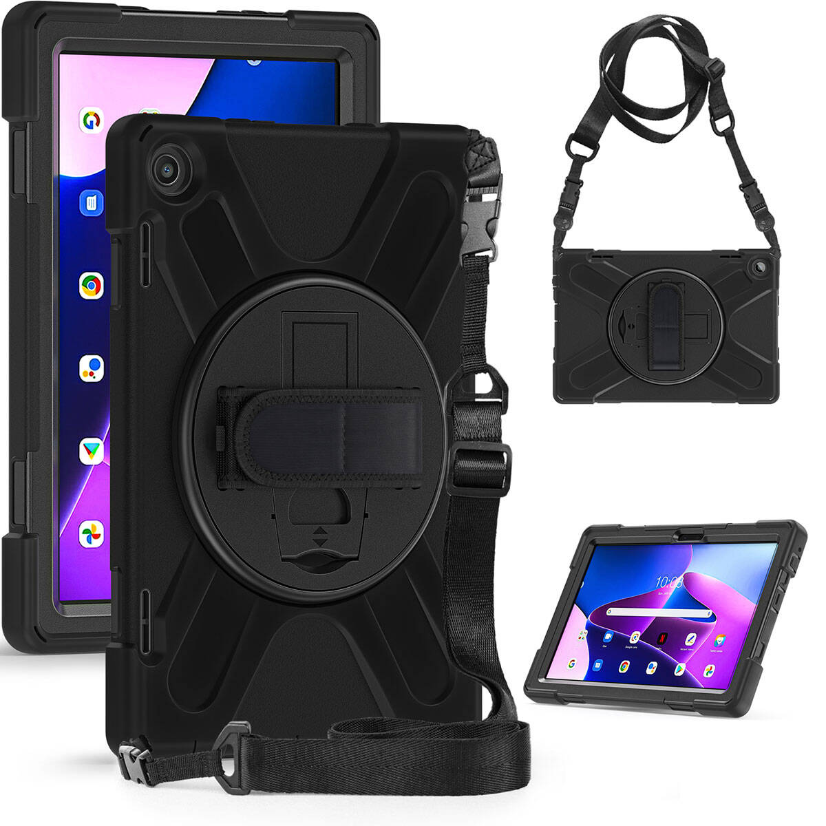 Lenovo Tab M10 TB-328F 3. Jenerasyon Zore Defender Tablet Silikon