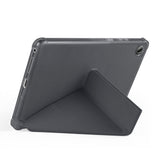 Lenovo Tab One 8.7 TB-305FU Kılıf Zore Tri Folding Kalem Bölmeli Standlı Kılıf