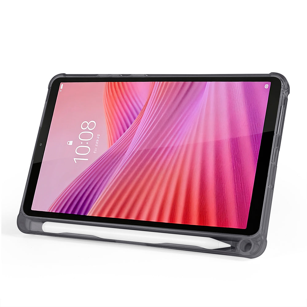 Lenovo Tab One 8.7 TB-305FU Kılıf Zore Tri Folding Kalem Bölmeli Standlı Kılıf