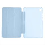 Lenovo Tab One 8.7 TB-305FU Kılıf Zore Tri Folding Kalem Bölmeli Standlı Kılıf