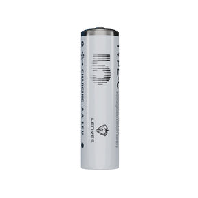 Lenyes AA105 Type-C Şarj Portlu Şarj Edilebilir AA Lityum-ion Pil 2800mWh 1.5V 2 Adet