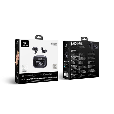 Lenyes Air 105 ANC/ENC Teknolojili Ai Çeviri Özellikli Kulak İçi Bluetooth Kulaklık v6.0
