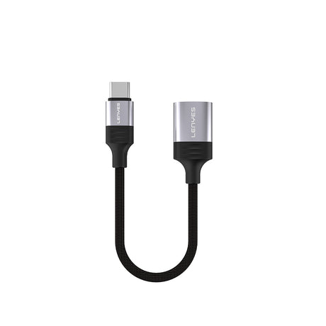Lenyes AX122 USB to Type-C Dönüştürücü OTG Kablo