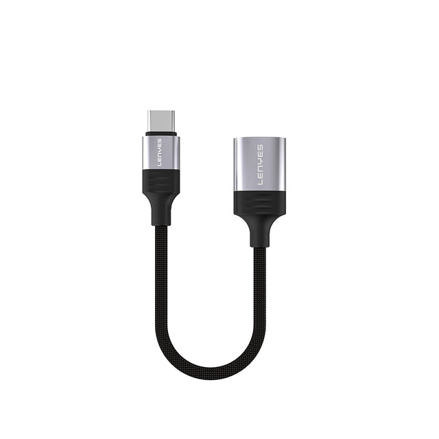 Lenyes AX122 USB to Type-C Dönüştürücü OTG Kablo