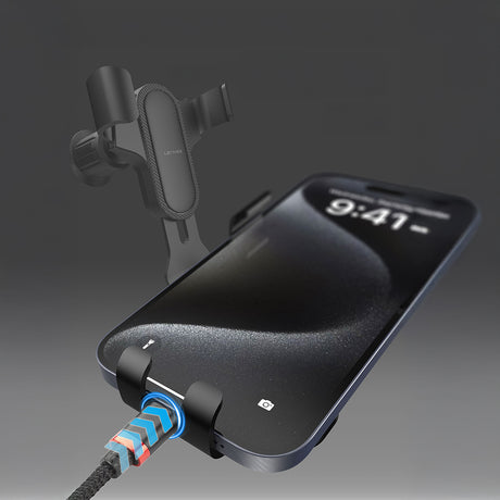 Lenyes CR181 360 Derece Dönebilen Havalandırma Tasarımlı Araç Telefon Tutucu