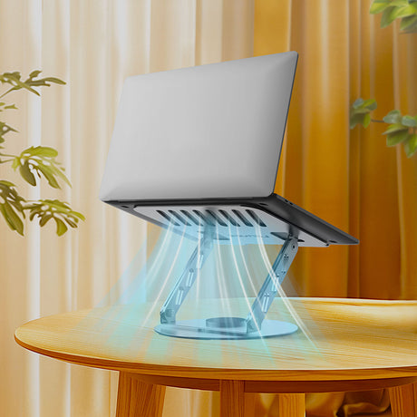 Lenyes CR190 360 Derece Dönebilen Katlanabilir Laptop Standı