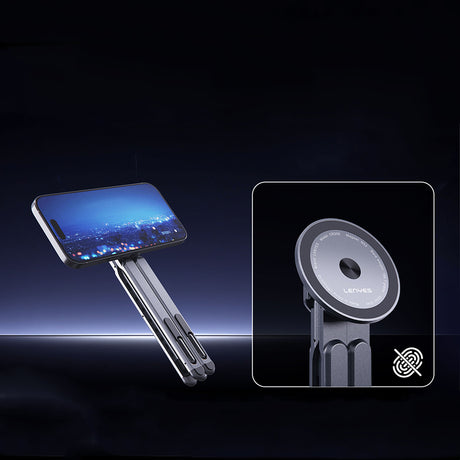 Lenyes CR206 Çok Fonksiyonlu 8 Kademeli Ayarlanabilir Magnetik Laptop & Tablet & Telefon Standı