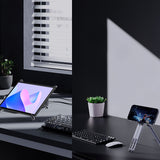 Lenyes CR206 Çok Fonksiyonlu 8 Kademeli Ayarlanabilir Magnetik Laptop & Tablet & Telefon Standı