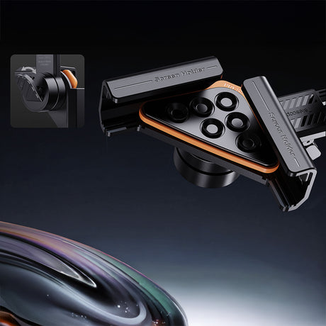 Lenyes CR210 360 Dönebilen V Köşeli Magnetik Araç İçi Telefon Tutucu