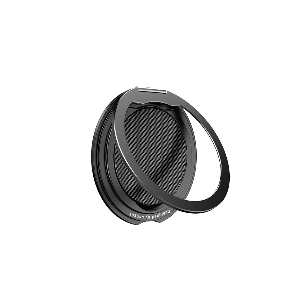 Lenyes CR212 Aramid Fiber 360 Derece Dönebilen Magnetik Ring Stand Telefon Tutucu