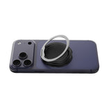 Lenyes CR212 Aramid Fiber 360 Derece Dönebilen Magnetik Ring Stand Telefon Tutucu