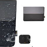 Lenyes LB503 Darbe Emici Su Geçirmez PU Cordura Kumaş 13-14 inç Laptop Çantası