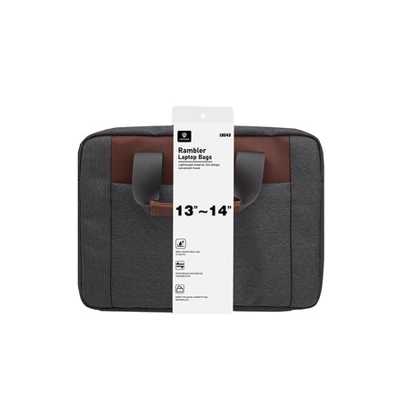 Lenyes LB543 Su Geçirmez Polyester Kumaş Çıkarılabilir Omuz Askılı 13-14 inç Laptop Çantası