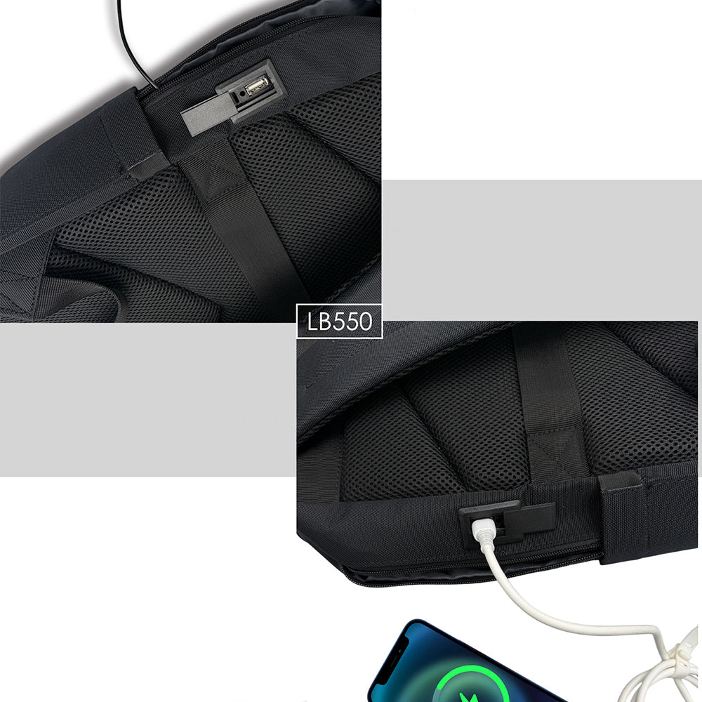 Lenyes LB550 Voyagers Serisi 1200D Su Geçirmez Seyahat Sırt Çantası