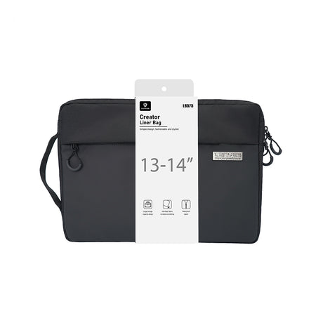 Lenyes LB575 Creator Serisi Darbe Emici Su Geçirmez Polyester Kumaş 13-14 inç Laptop Çantası