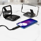 Lenyes LB602 6in1 Type-C to Type-C Kablolu 60W Çevirici Adaptör Seti Standlı Saklama Kutusu