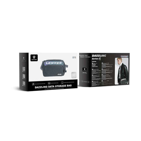 Lenyes LB710 Dazzling Serisi Data Storage Çok Amaçlı Su Geçirmez Çapraz Vücut Çantası