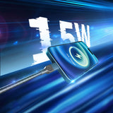 Lenyes LC514 USB-A to Lightning Hızlı Şarj Özellikli Örgülü Data ve Şarj Kablosu 15W 1M