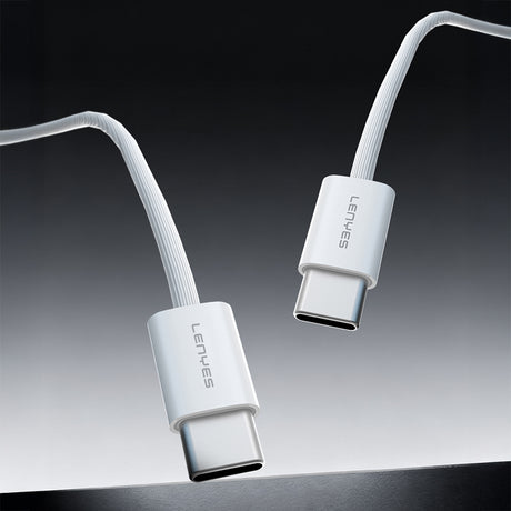 Lenyes LC526 Type-C to Type-C Akıllı Çip Koruma Özellikli Data ve Şarj Kablosu 60W 1.2M