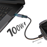 Lenyes LC540 Type-C to Type-C + Akıllı Saat Şarj Kablosu 100W 1.2M