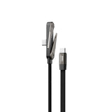 Lenyes LC553 Type-C to Type-C E-MARK Çipli Standlı Data ve Şarj Kablosu 100W 1M