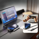 Lenyes LC553 Type-C to Type-C Stand Özellikli E-Mark Smart Çipli Data ve Şarj Kablosu 100W 1M