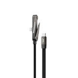 Lenyes LC554 Type-C to Lightning Stand Özellikli Data ve Şarj Kablosu 27W 1M