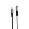 Lenyes LC559 Type-C to Type-C PD Örgü Tasarımlı Hızlı Şarj Özellikli Data ve Şarj Kablosu 60W 1M