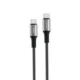 Lenyes LC560 Type-C to Type-C Örgü Tasarımlı Hızlı Şarj Özellikli Data ve Şarj Kablosu 60W 2M