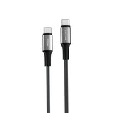 Lenyes LC561 Type-C to Type-C PD Örgü Tasarımlı Hızlı Şarj Özellikli Data ve Şarj Kablosu 100W 1M