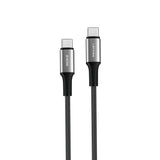 Lenyes LC563 Type-C to Type-C PD Örgü Tasarımlı Hızlı Şarj Özellikli Data ve Şarj Kablosu 240W 1M
