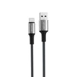 Lenyes LC566 USB-A to Type-C Örgü Tasarımlı Hızlı Şarj Özellikli Data ve Şarj Kablosu 12W 2M