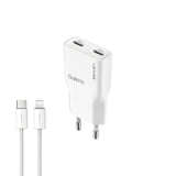 Lenyes LCH15-EU TC-L Type-C to Lightning GaN Teknolojili PD Hızlı Şarj Özellikli Şarj Seti 20W
