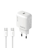 Lenyes LCH90-TC-TC Type-C to Type-C GaN Teknolojili PD Hızlı Şarj Özellikli Şarj Seti 20W