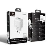 Lenyes LCH91 Type-C ve USB GaN Teknolojili PD Hızlı Şarj Özellikli Şarj Başlığı 20W