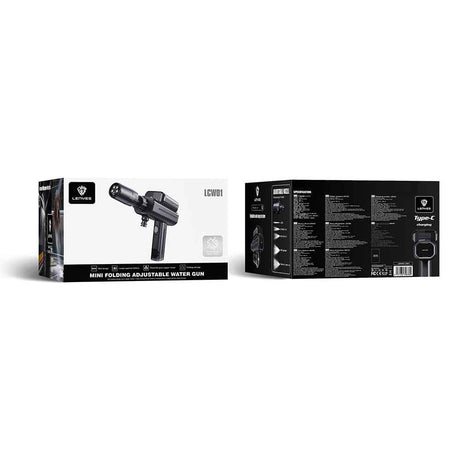 Lenyes LCW01 Taşınabilir 5 Kademeli Yüksek Basınçlı Köpük Hazneli Yıkama Tabancası 120W