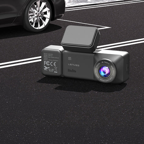 Lenyes LDR101 4K Ultra HD Wifi Destekli Akıllı Ön ve Arka Araç Kamerası