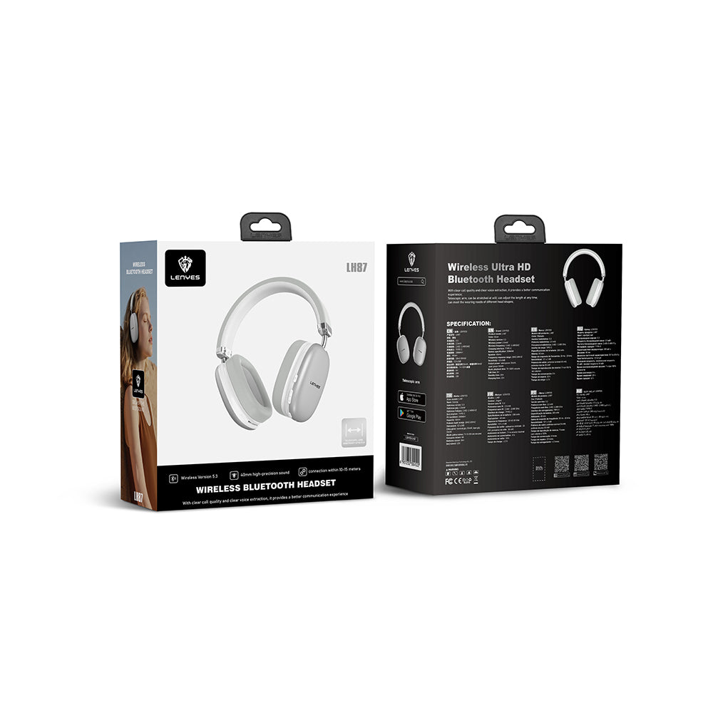 Lenyes LH87 TWS Kulak Üstü Bluetooth Kulaklık v5.3