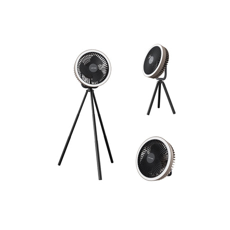 Lenyes LHF11 Led Işıklı 4 Kademeli Çok Fonksiyonlu Soğutucu Fan