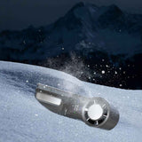 Lenyes LHF14 Dijital LED Göstergeli Buz Kompresli Katlanabilir Portatif Soğutucu El Fanı