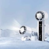 Lenyes LHF16 Dijital LED Göstergeli Buz Kompresli Portatif Soğutucu El Fanı