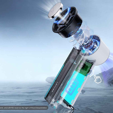 Lenyes LHF16 Dijital LED Göstergeli Buz Kompresli Portatif Soğutucu El Fanı