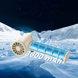 Lenyes LHF19 Dijital LED Göstergeli Yüksek Hızlı Portatif Soğutucu El Fanı