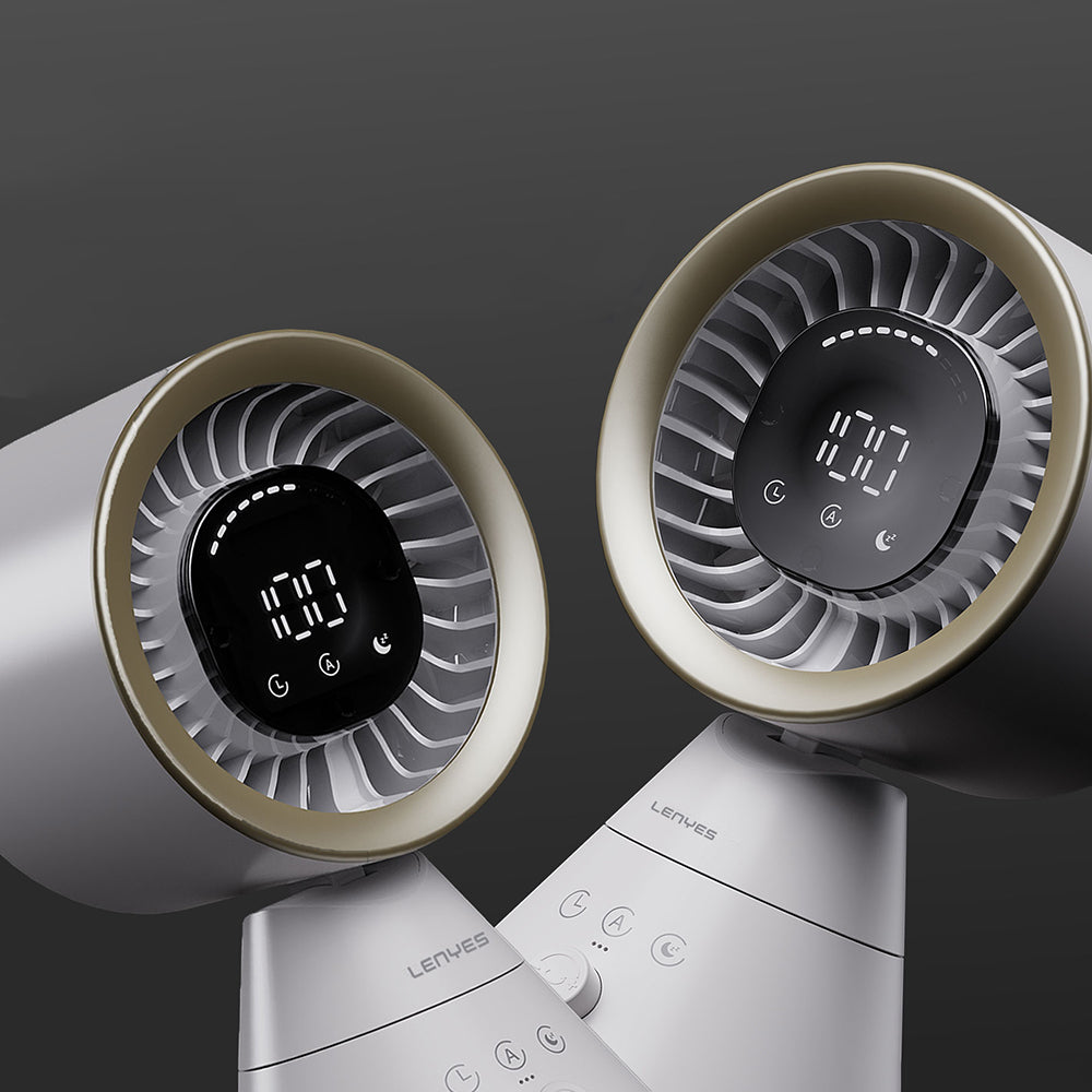 Lenyes LHF22 Dijital Led Göstergeli AI Hava Kontrollü Kule Tipi Soğutucu Masa Fanı